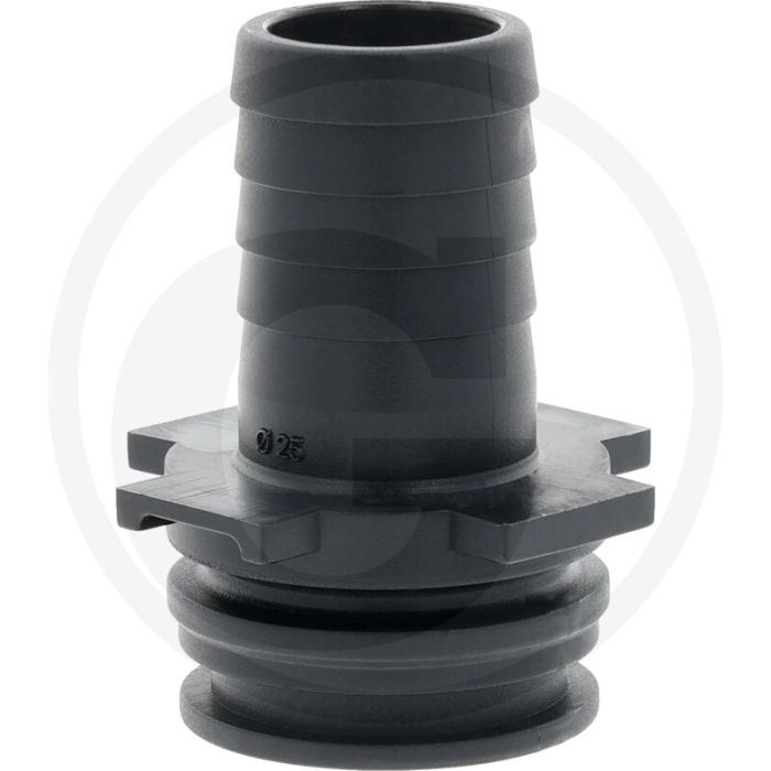 Tecomec V-deel T4 met slangtule Ø 25mm (recht)