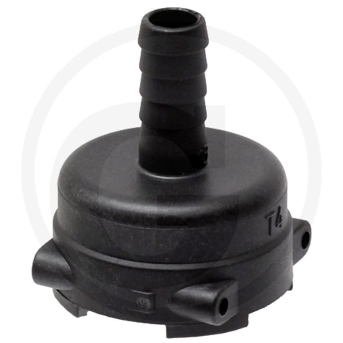 Tecomec M-deel T6 met slangtule Ø: 30 mm (recht)