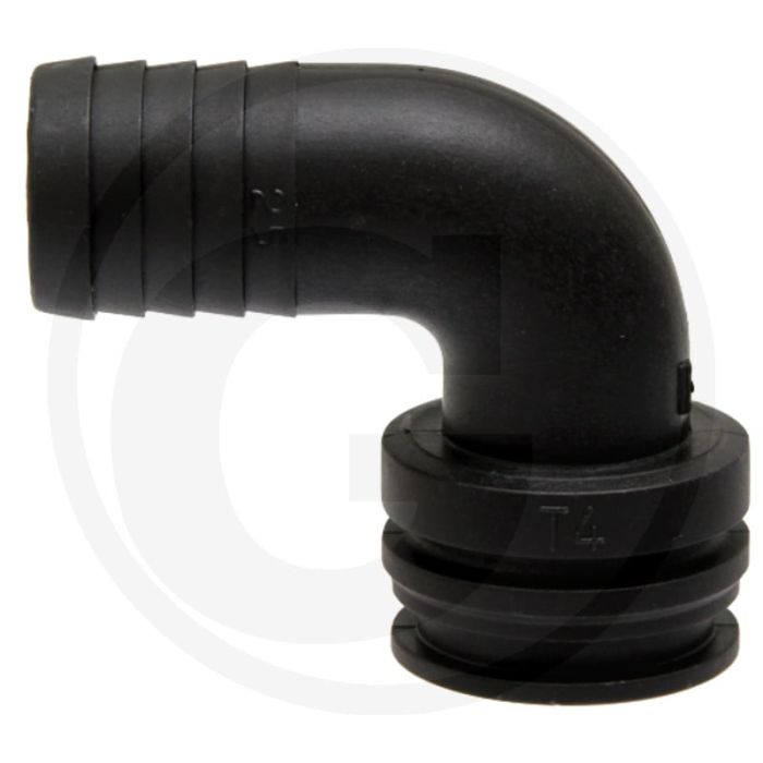 Tecomec V-deel T5, 90° met slangtule Ø: 35 mm (90°)