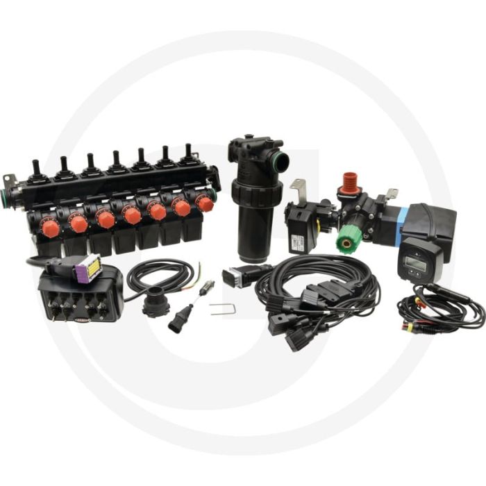 ARAG Ombouwset Met zelfreinigend filter (50 mazen) - 7 secties