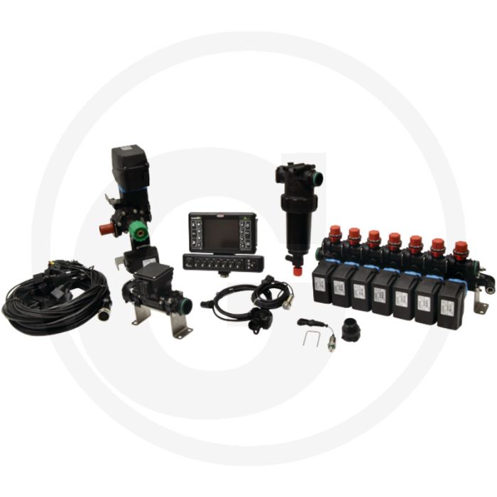 ARAG Ombouwset Met zelfreinigend filter (50 mazen) - 7 secties, automatische drukregeling
