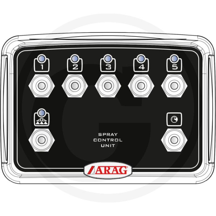 Armoires de commande ARAG série 4669, 5+2 voies