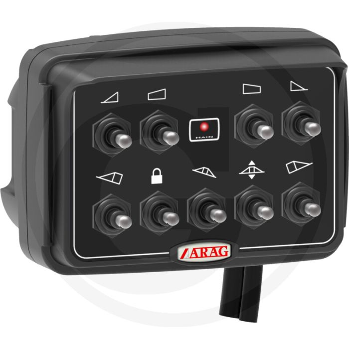 Armoire de commande ARAG 4669 pour 4 sections - Commande hydraulique.