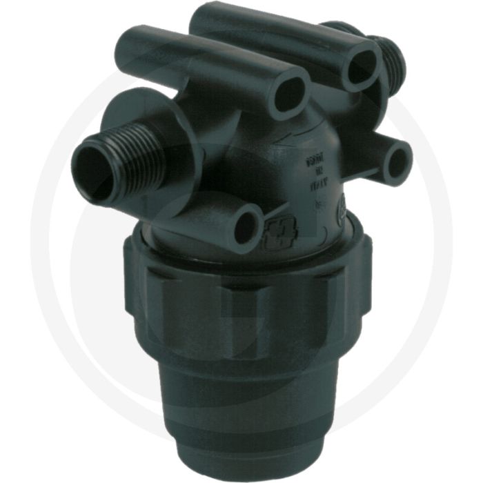 Tecomec Drukfilter buitendraad 3/4'', 50 mazen, 20 bar.