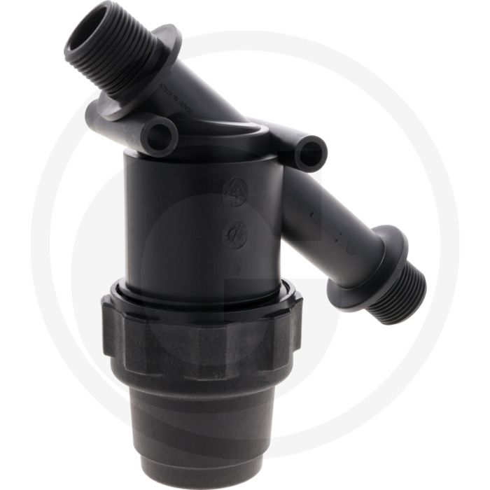 Tecomec Drukfilter buitendraad 3/4", 32 mazen, 15 bar.