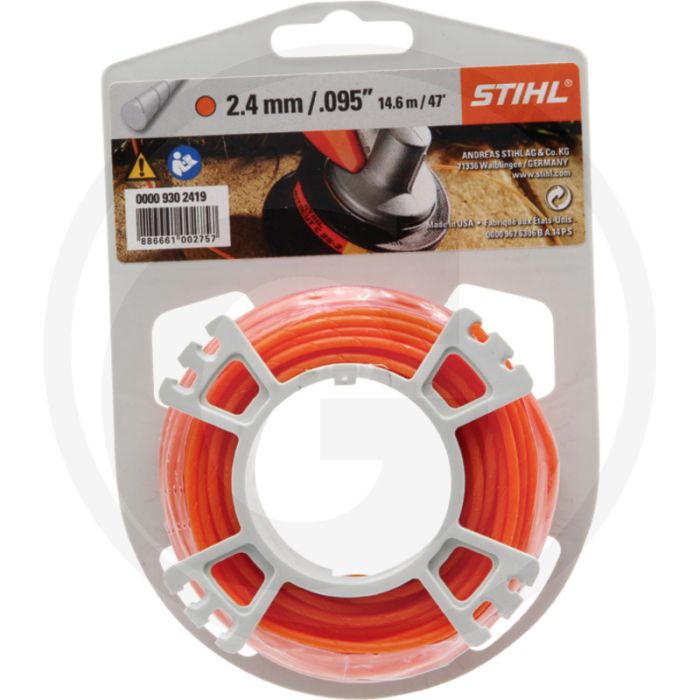 Stihl Nylon maaidraad (rond en stil)