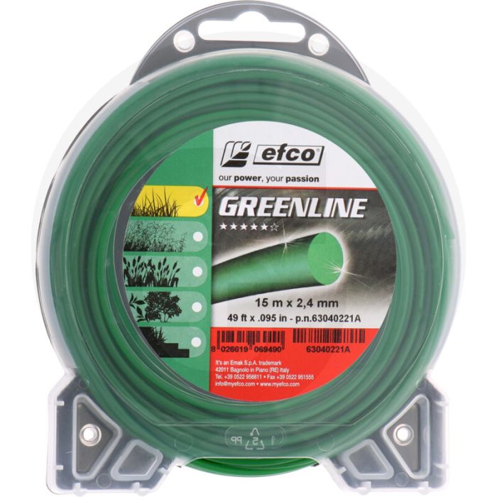 EMAK Trimmerdraad nylon (Greenline rond (63040221A))