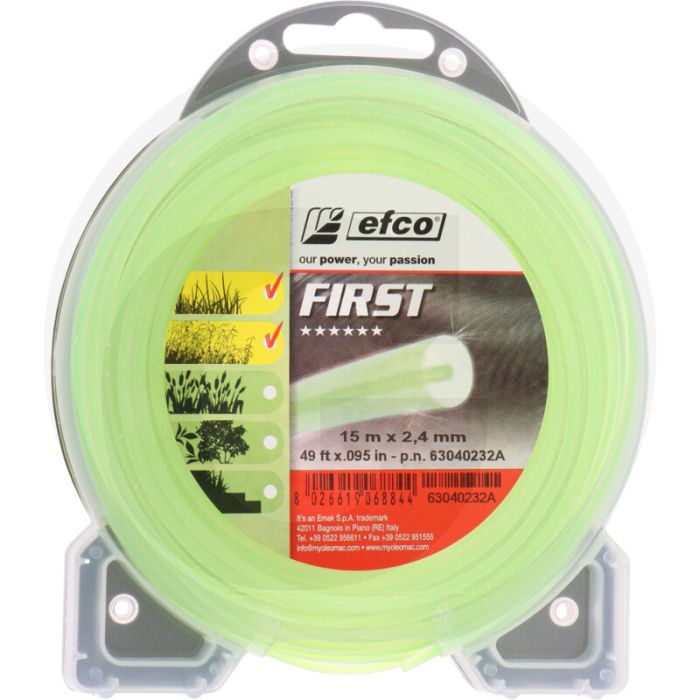 EMAK Trimmerdraad nylon (First rond (63040232A))