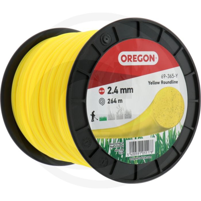 OREGON Trimmerdraad nylon (YellowLine rond)