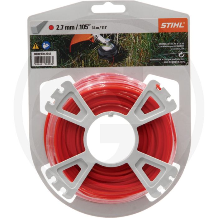 Stihl Nylon maaidraad (vierkant)