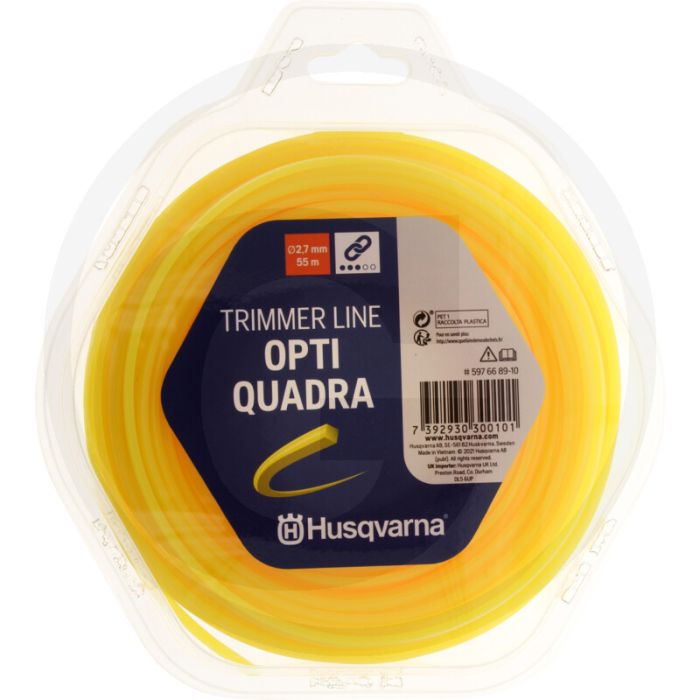Husqvarna Nylonfaden Opti-Quadra (Faden-Ø 2,7 mm / 55 m)
