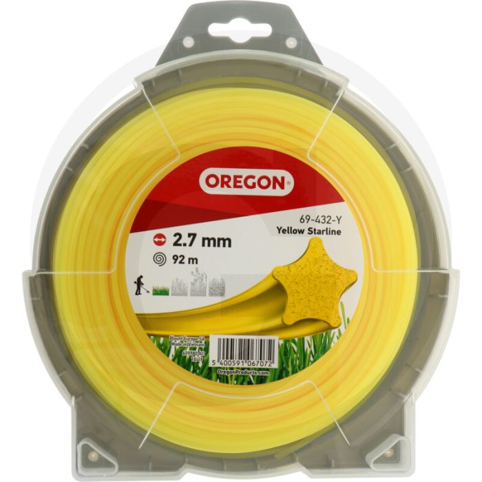 OREGON Trimmerdraad nylon (YellowLine ster)