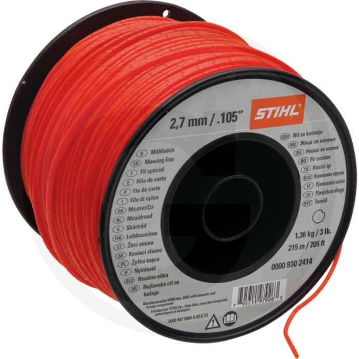 Stihl Nylon maaidraad (rond en stil)