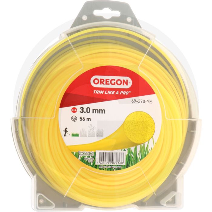 OREGON Trimmerdraad nylon (ColouredLine rond (geel))