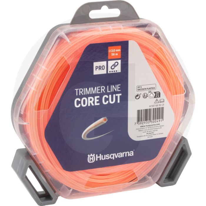 Husqvarna Nylonfaden Core-Cut (Faden-Ø 3,0 mm / 56 m)