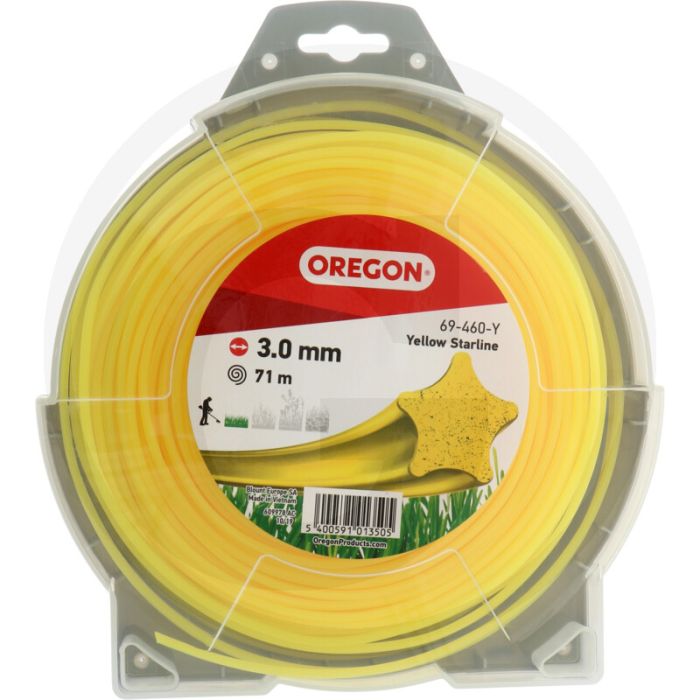 OREGON Trimmerdraad nylon (YellowLine ster)