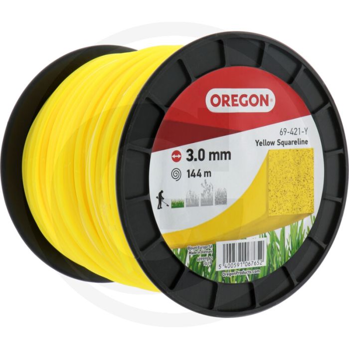 OREGON Trimmerdraad nylon (YellowLine vierkant)