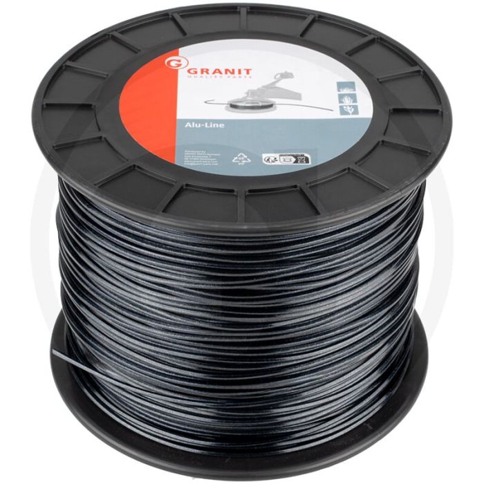 Nylon maaidraad (Alu-Line / draad Ø: 3,0 mm / 153 m)