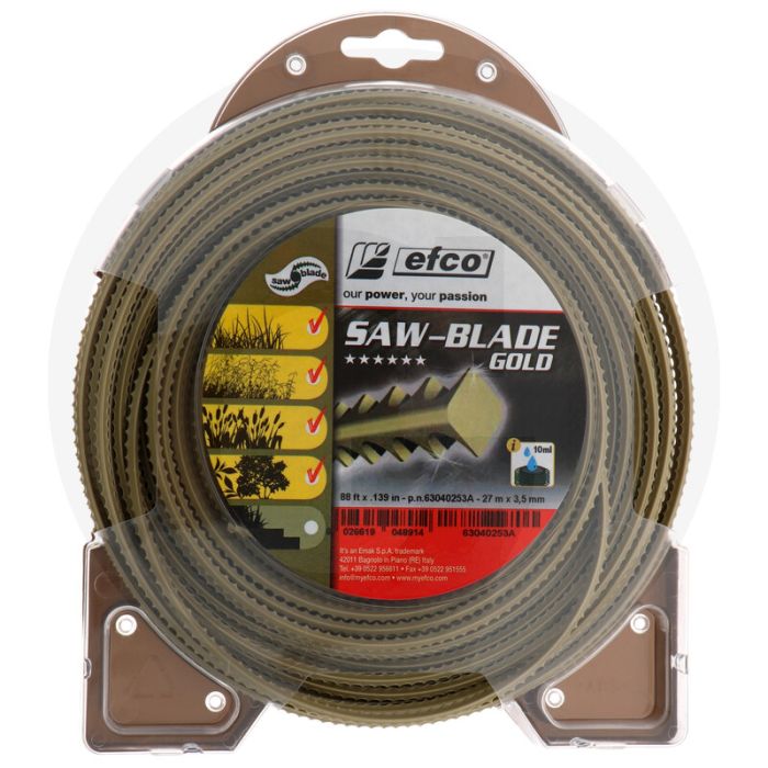 EMAK Trimmerdraad nylon (Saw-Blade Gold (63040253B))