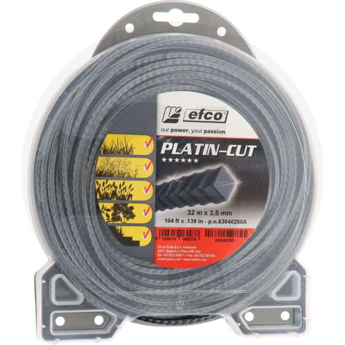 EMAK Trimmerdraad nylon (Platin-Cut 4-kant getand (63040250A))