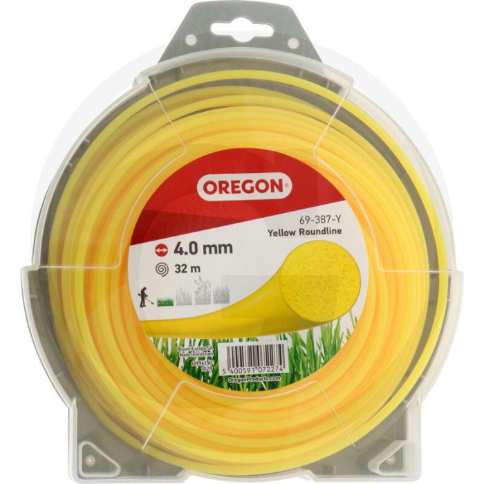 OREGON Trimmerdraad nylon (YellowLine rond)