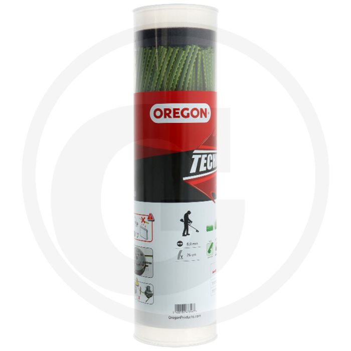OREGON Trimmerdraad nylon (TechniBlade geel)