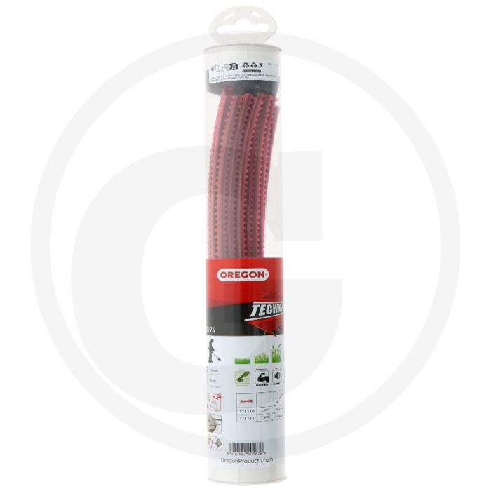 OREGON Trimmerdraad nylon (TechniBlade rood)