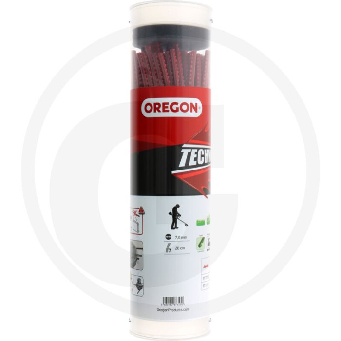 OREGON Nylon maaidraad (TechniBlade rood)