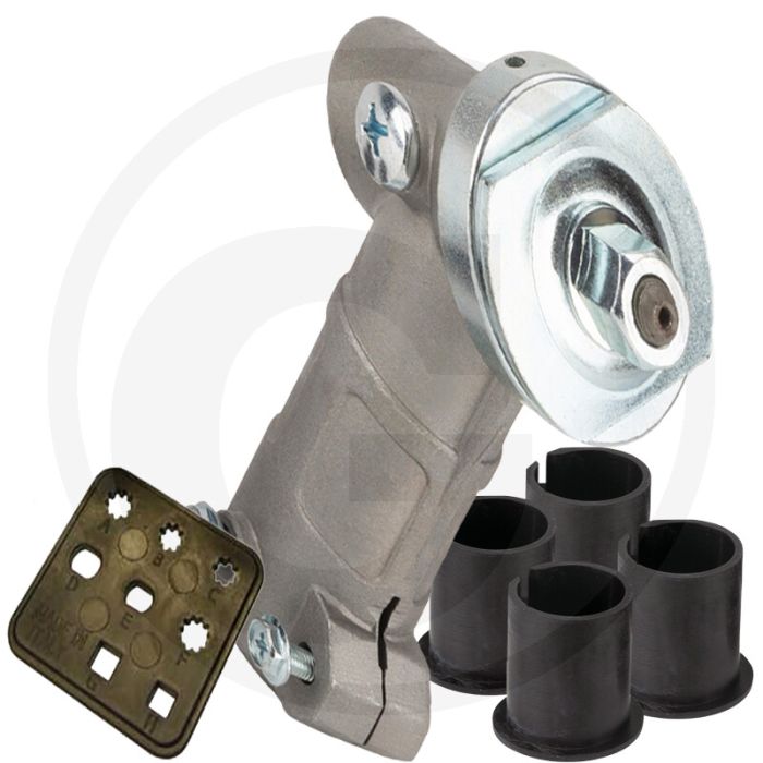 Universele haakse aandrijfkop M10 x 1,25 - Ø 28 mm - Mes-aansluiting 25,4
