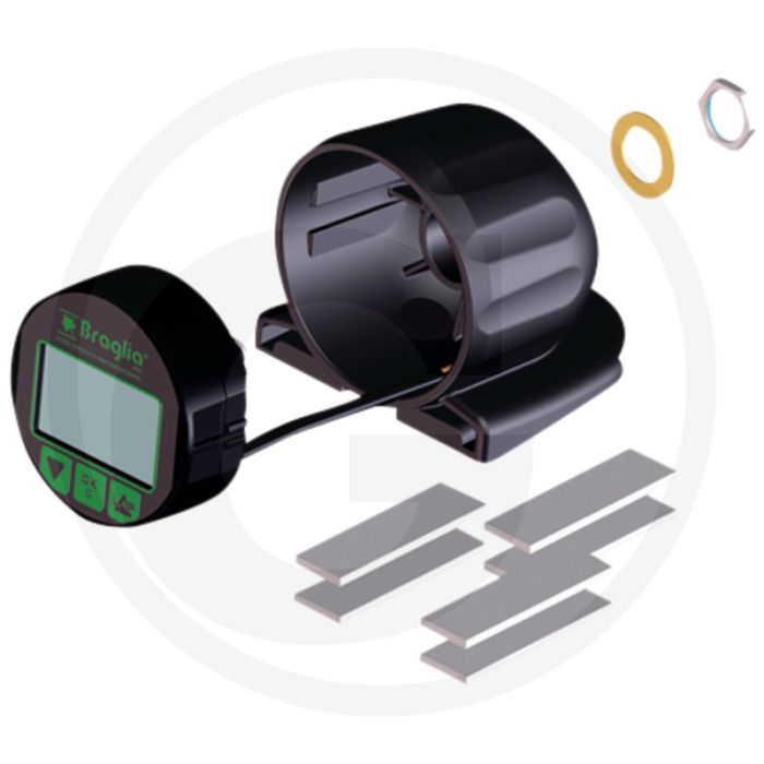 Braglia Écran numérique multifonction (pour montage ultérieur, Ø 83 mm)
