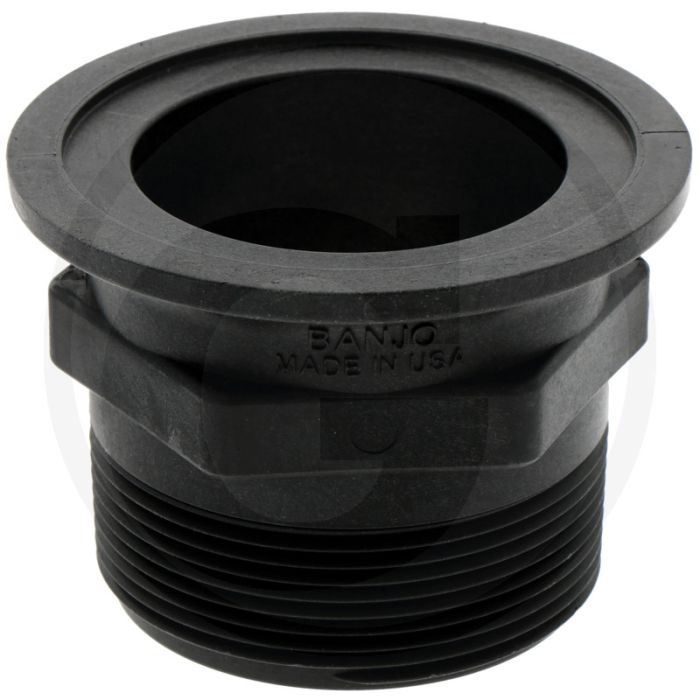 BANJO Adapterflens 3" NPT - Digitaal display, 99% meetnauwkeurigheid, 10 bar max. druk