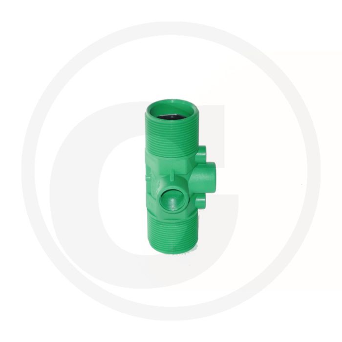 POLMAC Doorstroommeter 1 1/2", 35-350 l/min, 20 bar