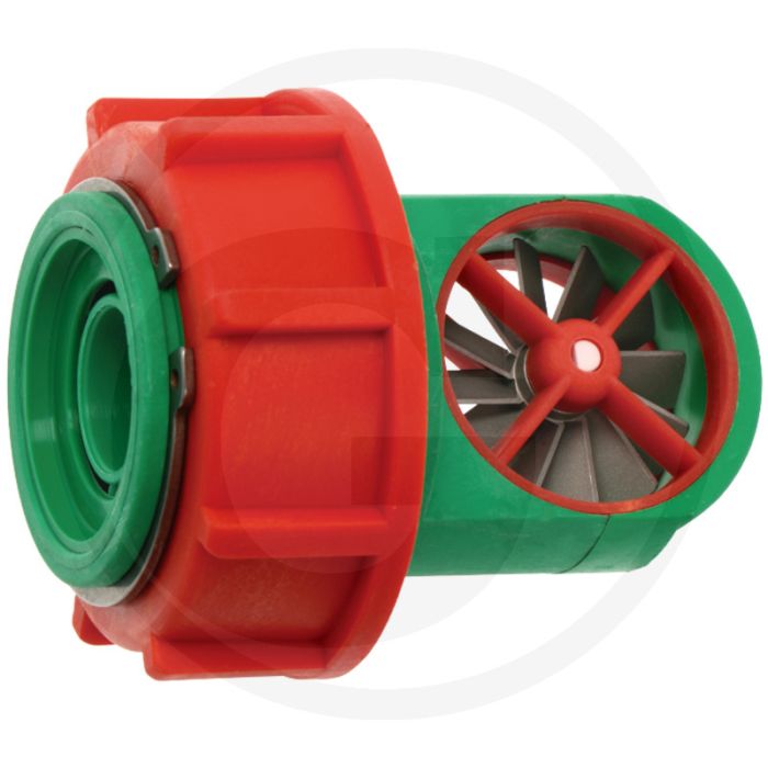POLMAC Turbine Rapid Check - Keramische lagers - 75-750 l/min POLMAC Turbine Rapid Check - Keramische lagers - 75-750 l/min