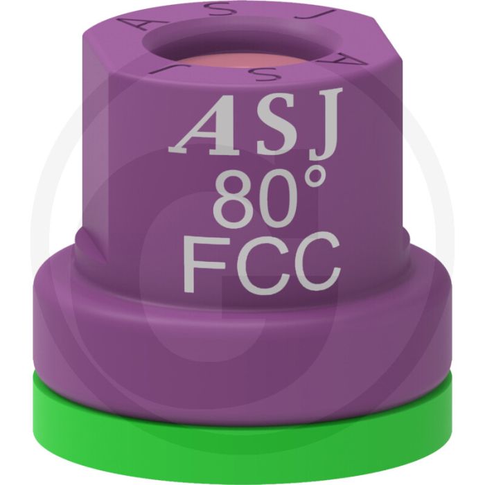 ASJ Volledige kegel sproeidop 80° FCC - Paars, Kunststof, Keramiek.