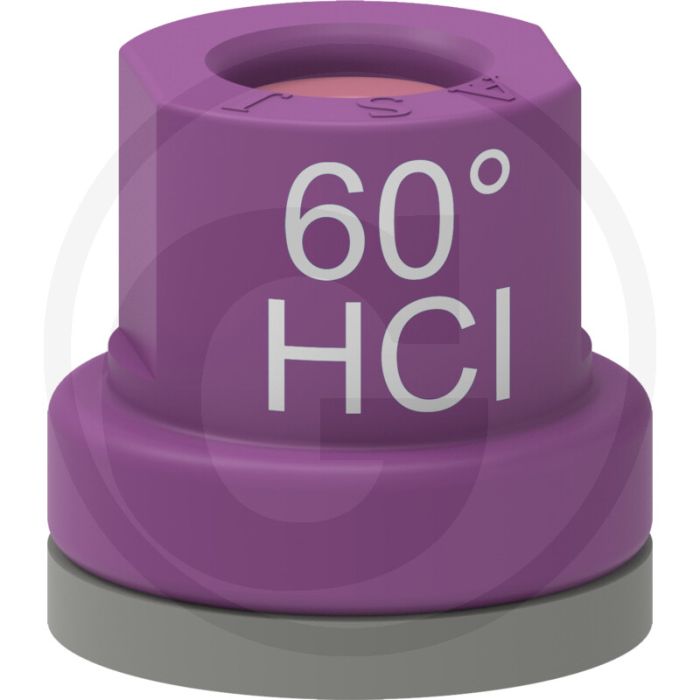 ASJ Holle kegelsproeidop 60° HCI Paars Keramiek.