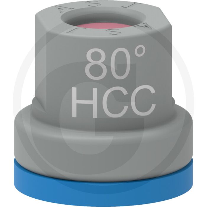 ASJ Holle kegelsproeidop 80° HCC - Keramiek top.