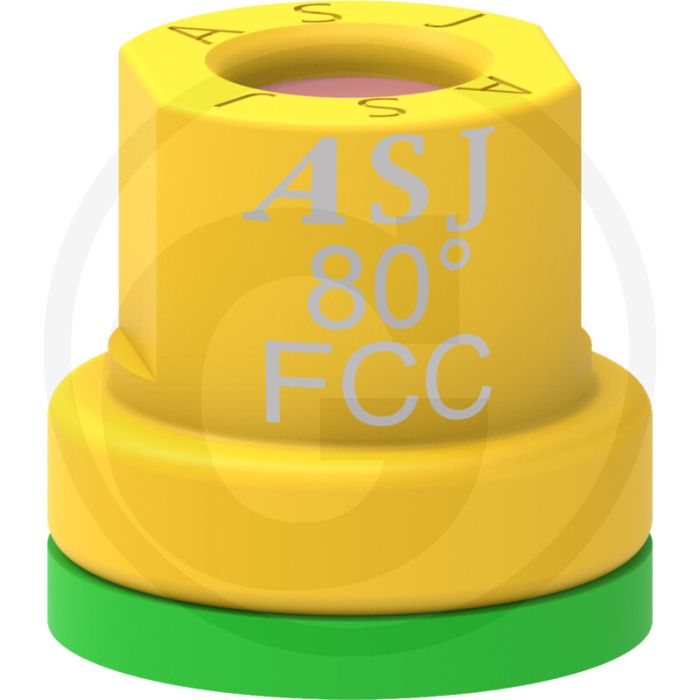 ASJ Volledige kegel sproeidop 80° FCC - Oranje, Kunststof, Keramiek.