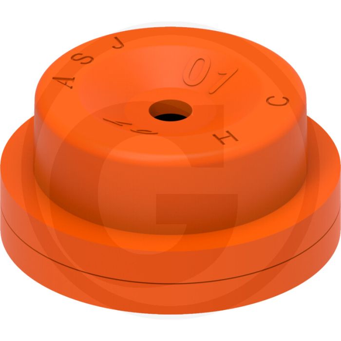 ASJ Holle kegelsproeidop 80° HC Oranje-Kunststof