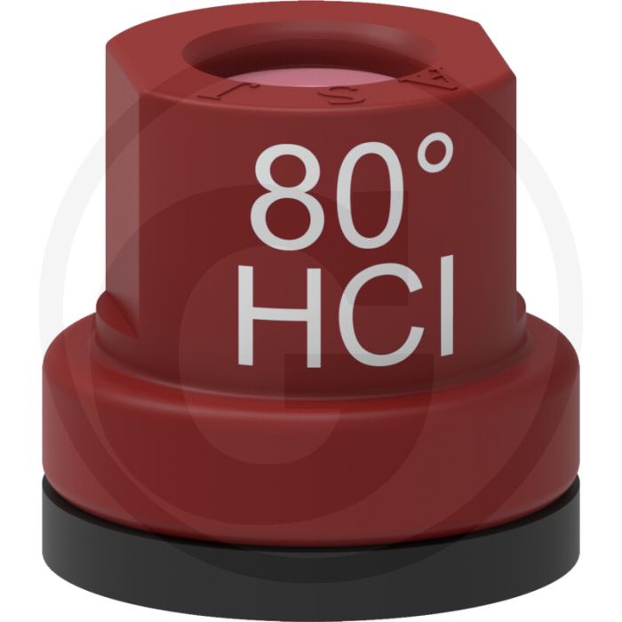 ASJ Holle kegelsproeidop 80° HCI - Keramiek top.