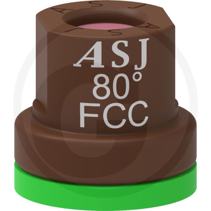 ASJ Volledige kegel sproeidop 80° FCC - Keramiek top - Bruin