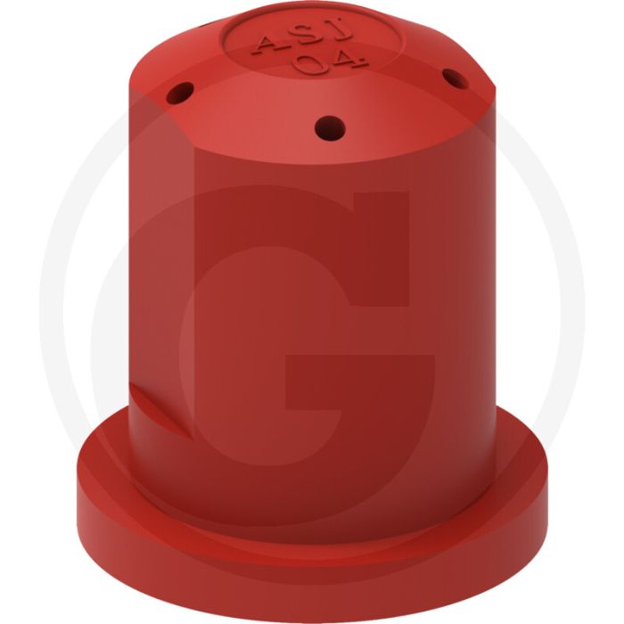 ASJ Vijfgaatsdop PSP - Rood, Kunststof, 11mm