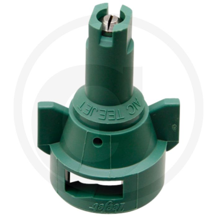 TeeJet Injector-spleetdop 110° - Groen, Kunststof, RVS.