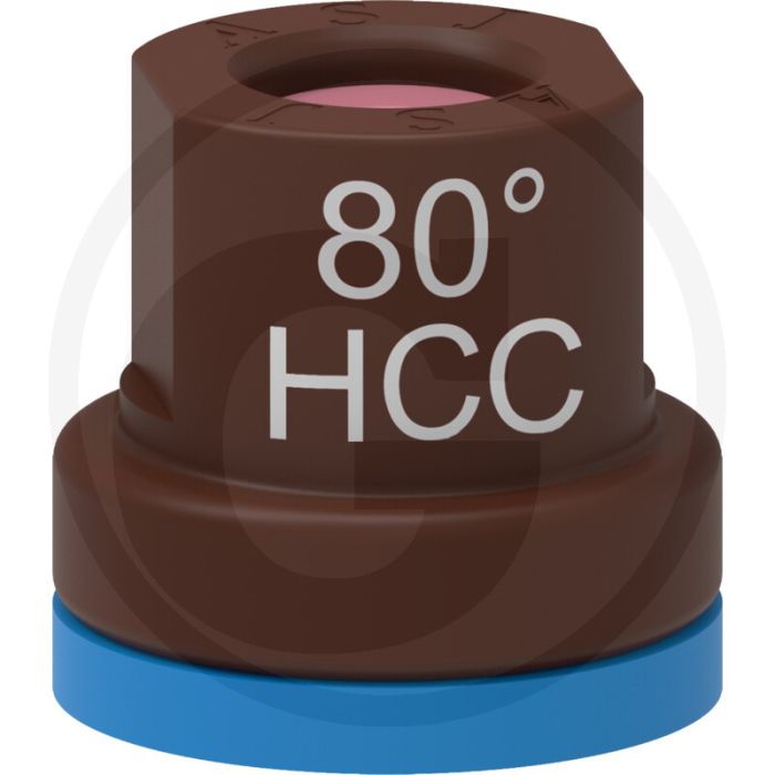 ASJ Holle kegelsproeidop 80° HCC - Keramiek top.