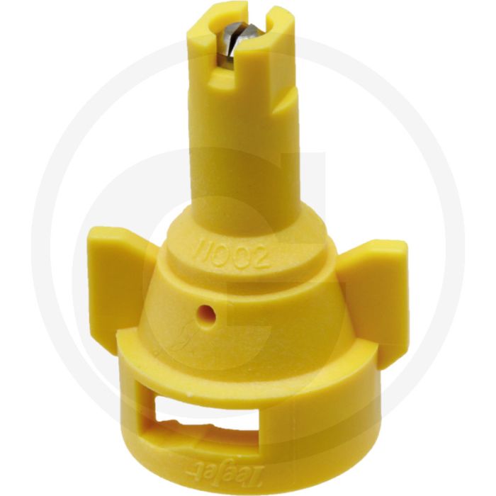 TeeJet Injector-spleetdop 110° Geel RVS