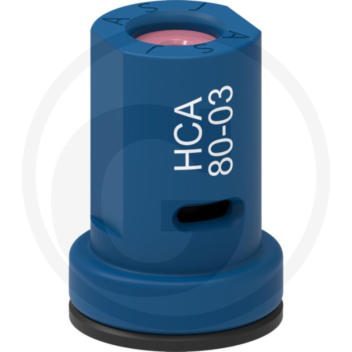 ASJ Holle kegelsproeidop 80° HCA - Keramiek top - Blauw