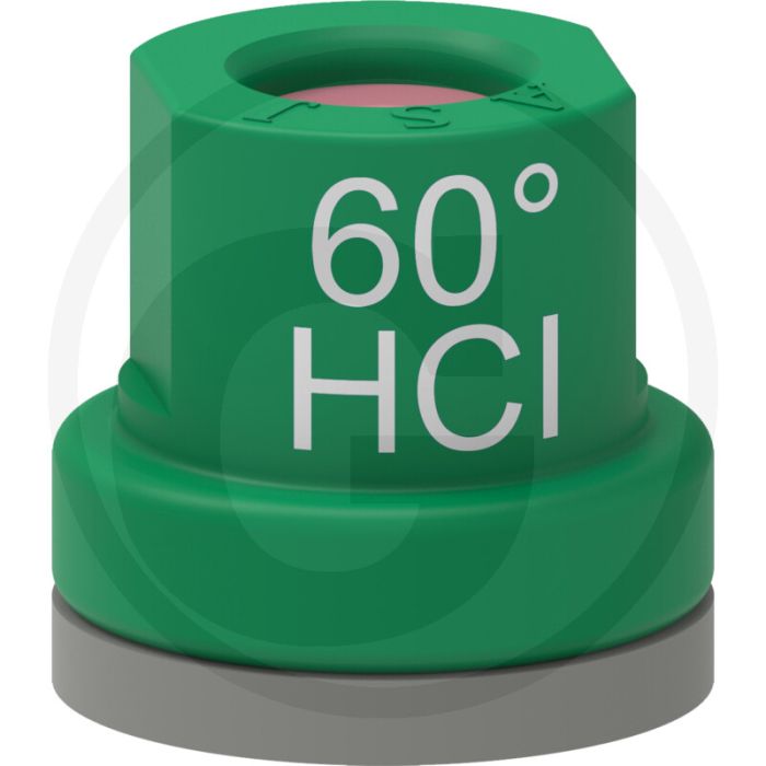 ASJ Holle kegelsproeidop 60° HCI - Groen, Kunststof, Keramiek.