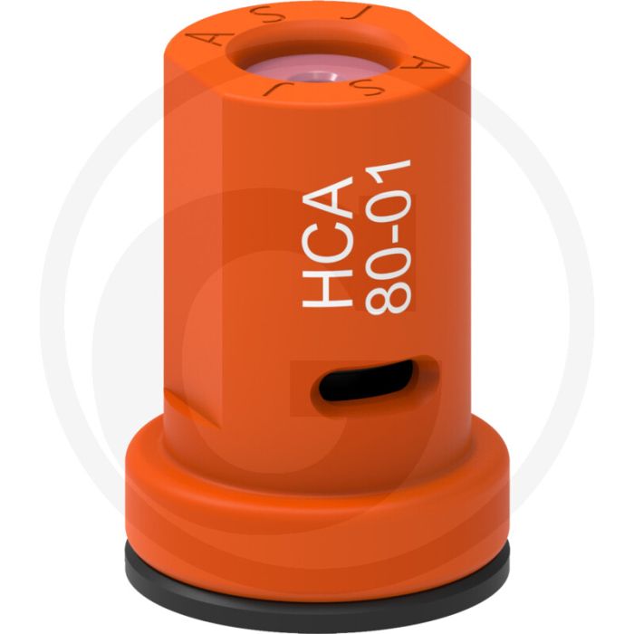 ASJ Holle kegelsproeidop 80° HCA - Oranje, Kunststof, Keramiek