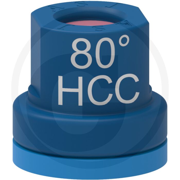 ASJ Holle kegelsproeidop 80° HCC - Keramiek top.