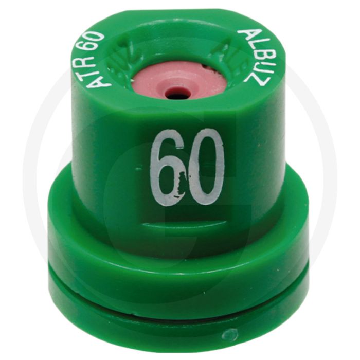 Albuz Holle kegelsproeidop - Groen, Keramiek top, 60° spuithoek