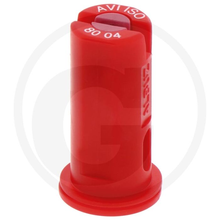 Albuz Vlakstraalsproeidop AVI-80-04 Rood Keramiek.